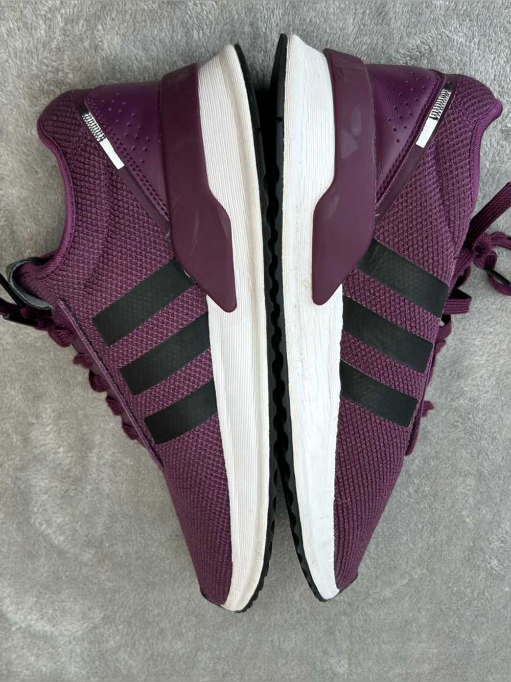 Adidas U_Path X Men's Purple Black White Athletic Running Shoes Sneakers Size 10